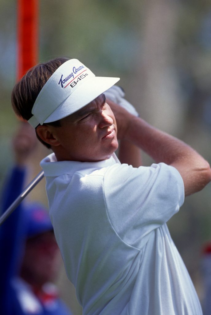 Davis Love III wins the RBC Heritage tournament a second time in 1991