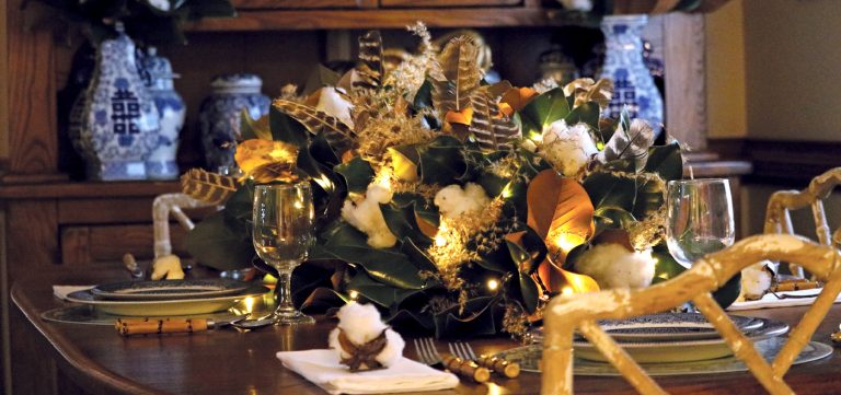 Create the ultimate  holiday centerpiece