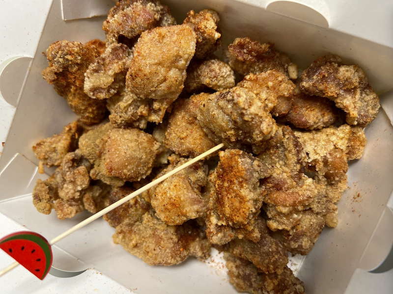 Salt Crispy Chicken at Chick N’ Boba