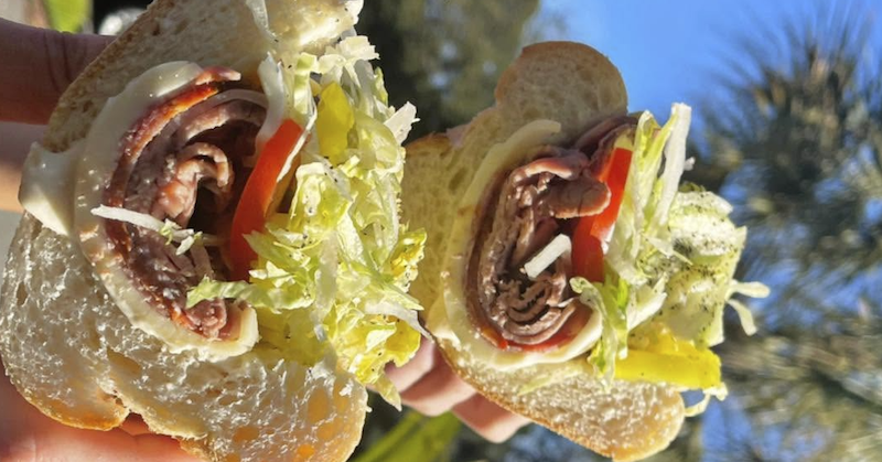Fat Baby's Pizza & Subs lives up to its name with the Fat Baby