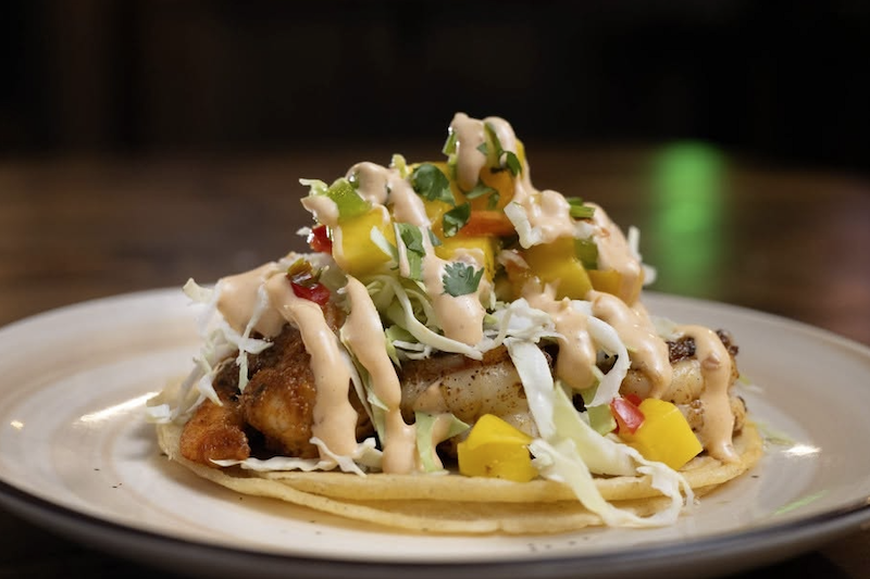 Cactus Street Cantina packs plenty of personality into its blackened shrimp taco
