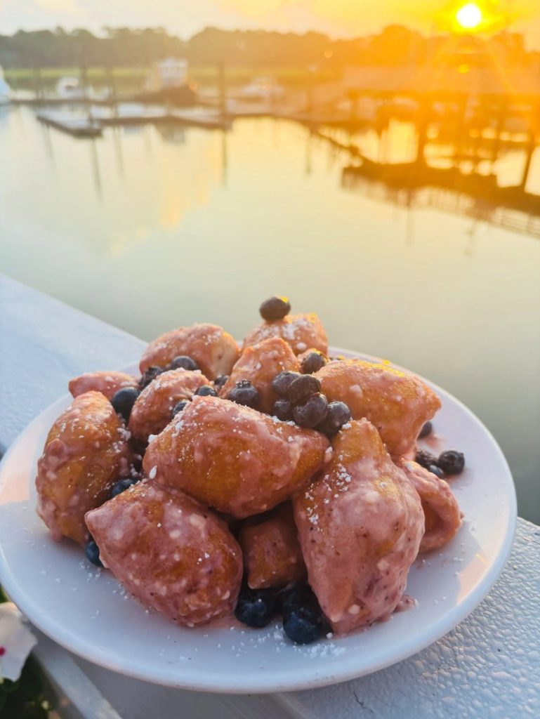 The Salty Dog gives a Southern favorite a South Beach spin with house-made beignets