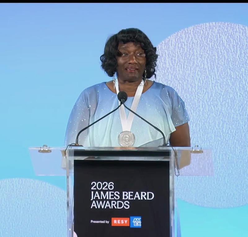 Sallie Ann Robinson honored by James Beard Foundation