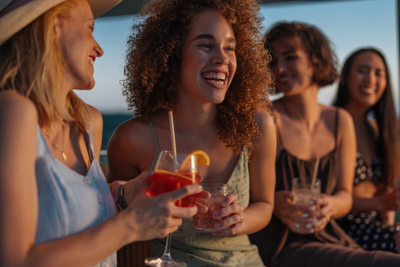 Happy hour on the water