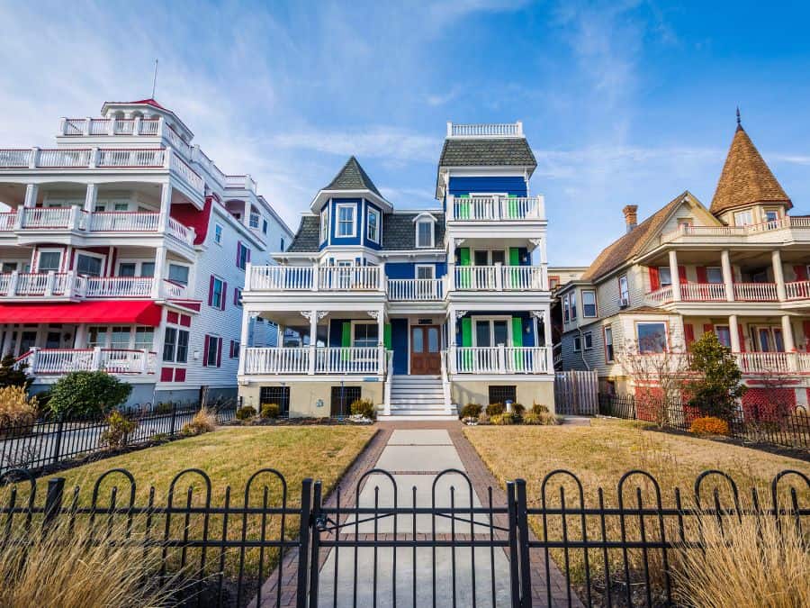 Cape May, New Jersey - Colorful Homes