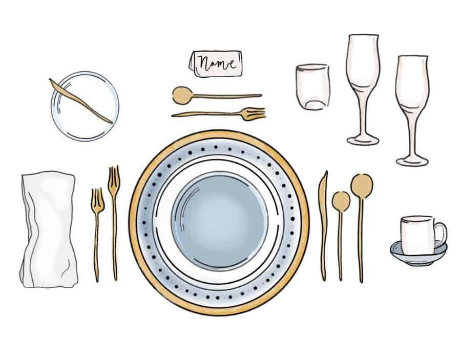 How to Set Your Table Place Setting