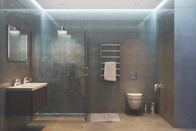 36-inch doorways in shower