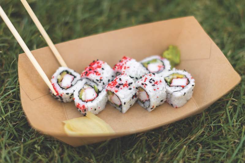 SERG’s sushi rolls