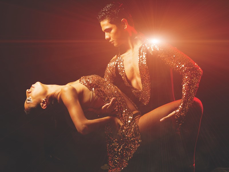 Latin Dance Couple - Salsa Dancing