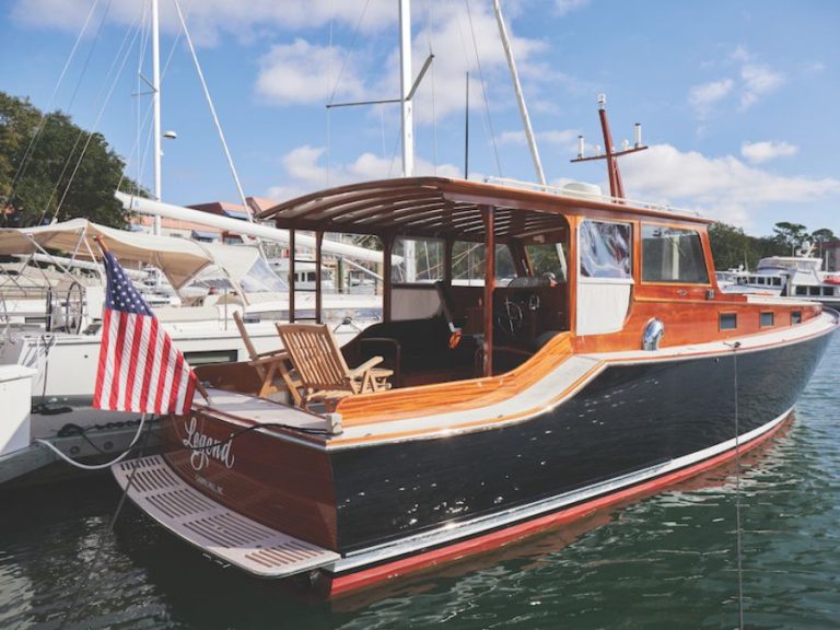 Old-school meets high-tech on this Hemingway re-creation docked in Harbour Town
