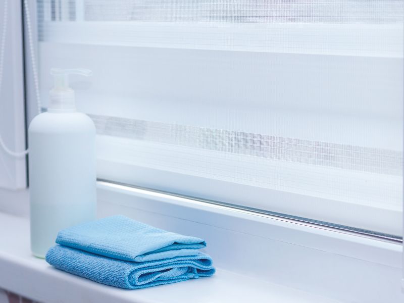 How to clean window treatments