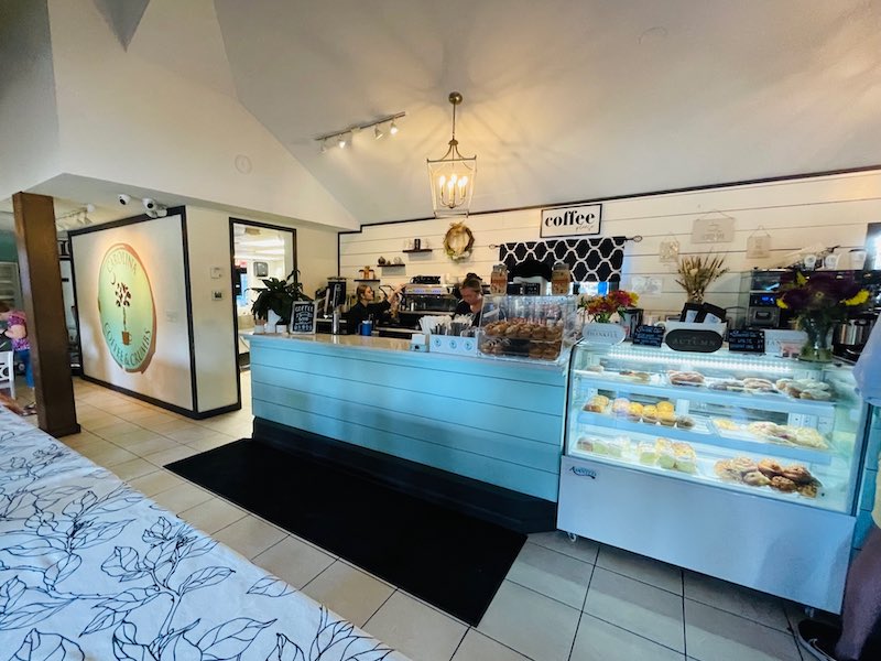 Interior of Carolina Coffee & Crumbs, Hilton Head Island