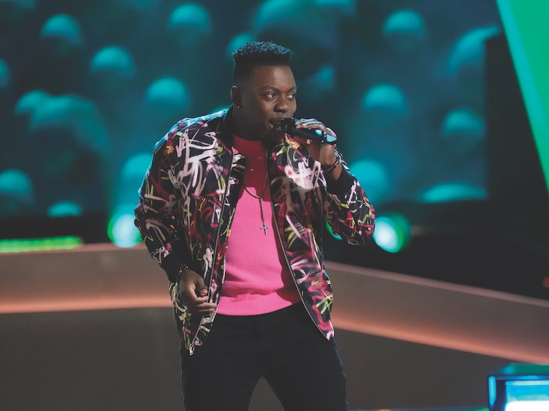 THE VOICE -- "The Blind Auditions Part 3" Episode 2403 -- Pictured: STEE -- (Photo by: Greg Gayne/NBC)