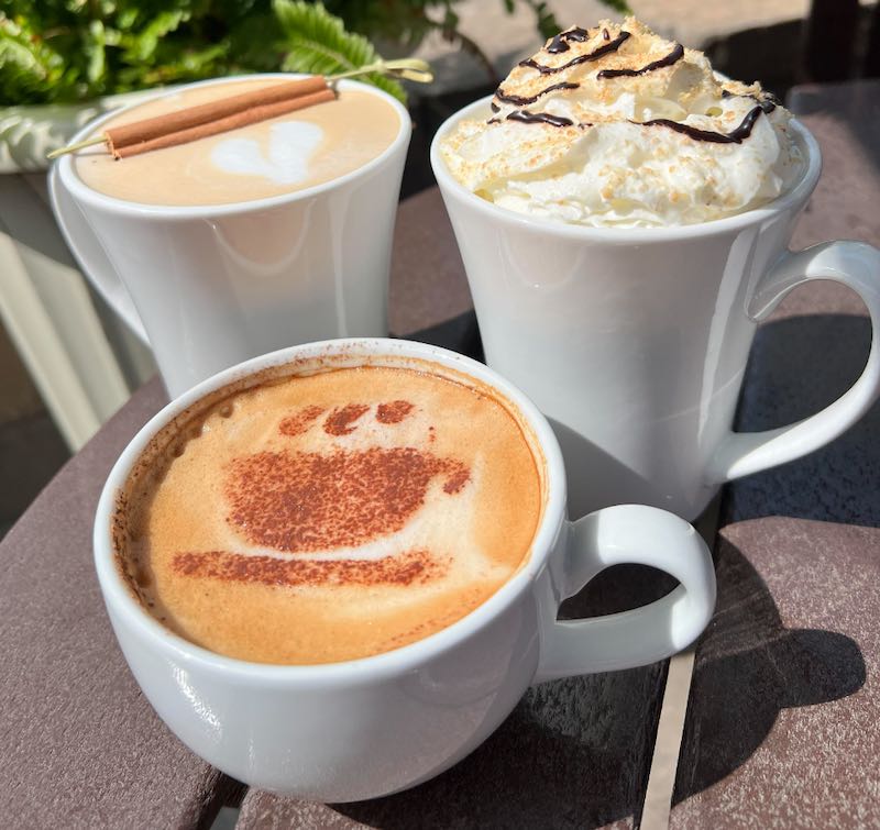 Watusi Cafe Hilton Head Island, SC - Cups of coffee on a table