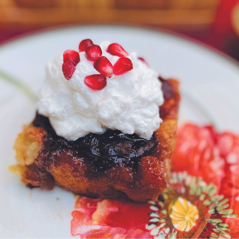 Sugarplum Fairy Bread Pudding