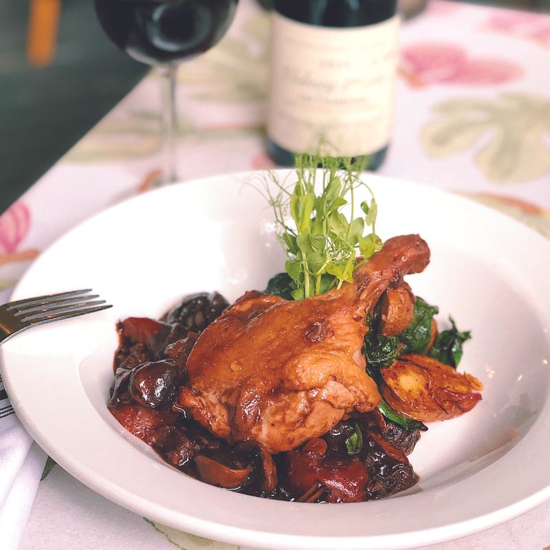 Chicken Coq au vin
