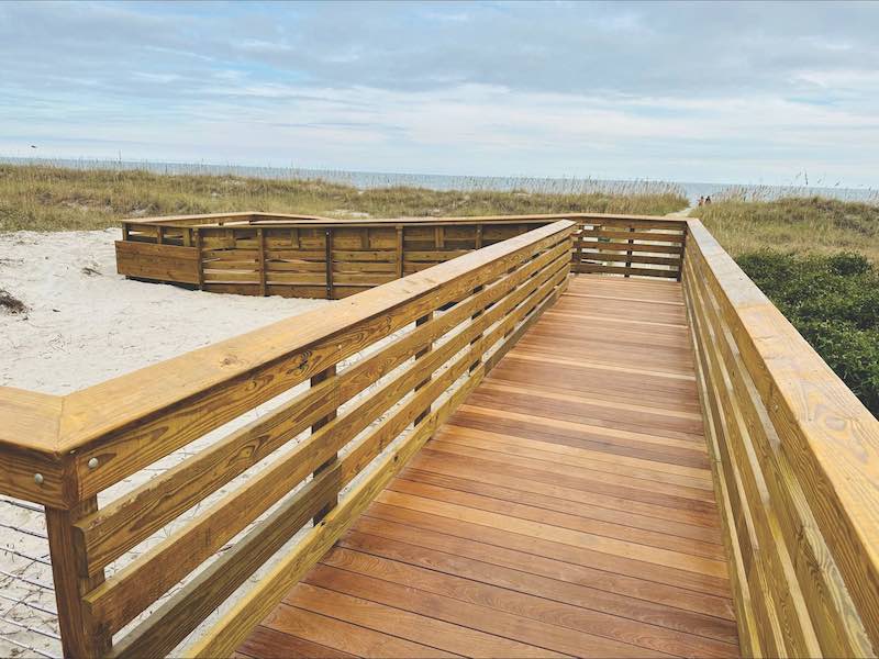 Driessen Beach Park Boardwalk Rennovation