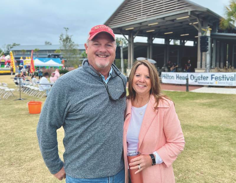 Hilton Head Island mayor Alan Perry is shown with his wife, Kathleen