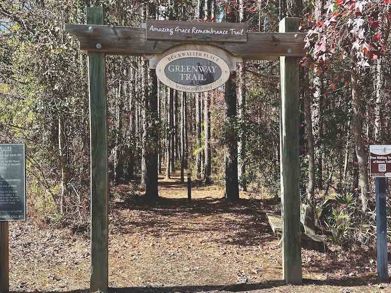 Greenway Trail Entrance, Bluffton, SC
