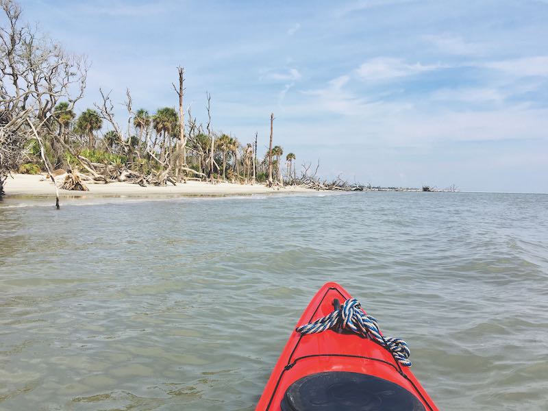 Little Tybee Island - Kyaking