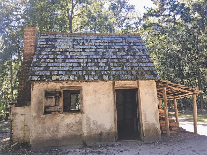 Wormsloe State Historic Site - Wattle and Daub Hut