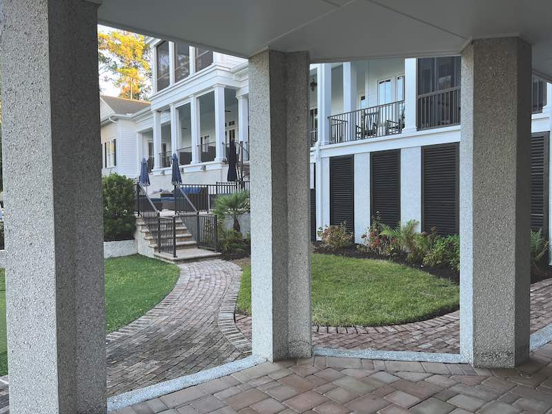 Before Porch before renovation