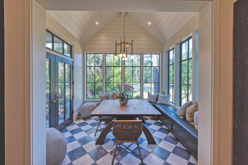 contemporary dining room