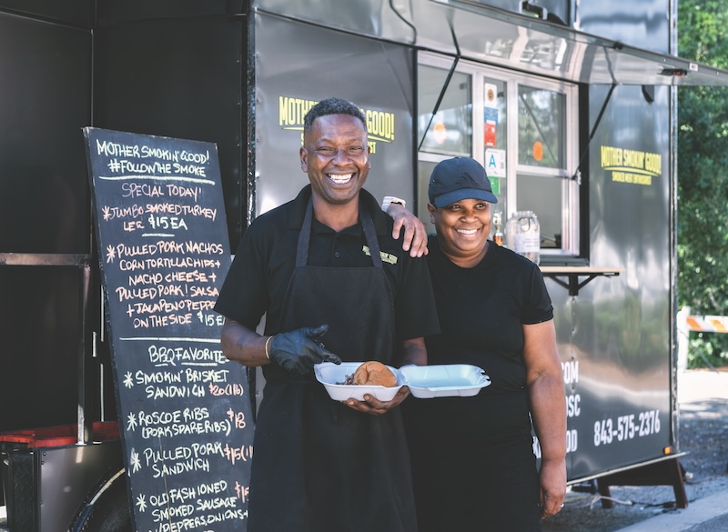Marquith and Danielle Green of Mother Smokin’ Good BBQ