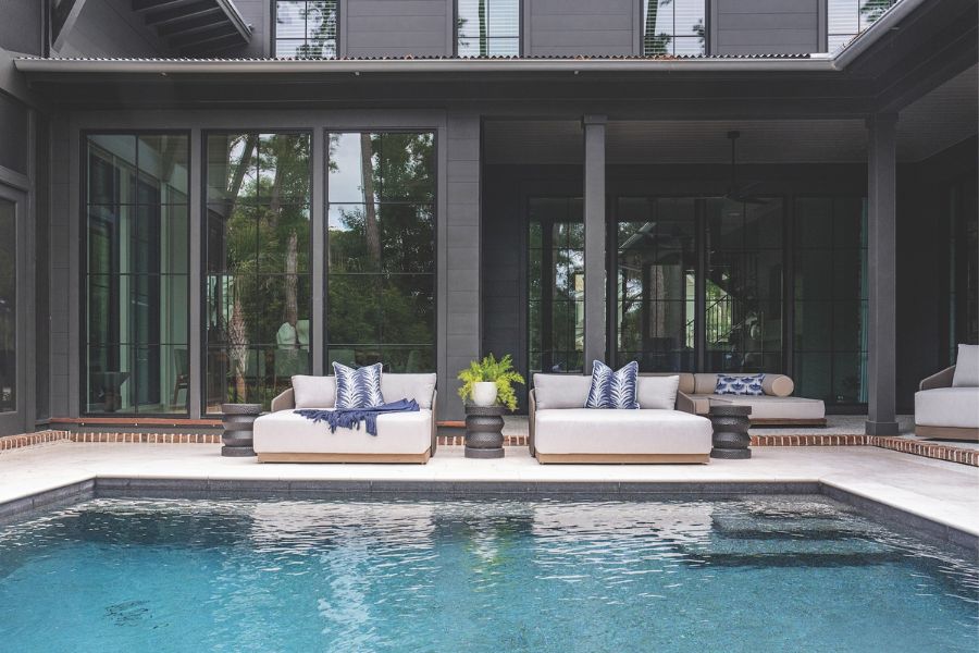 Outdoor Oasis Pool Area