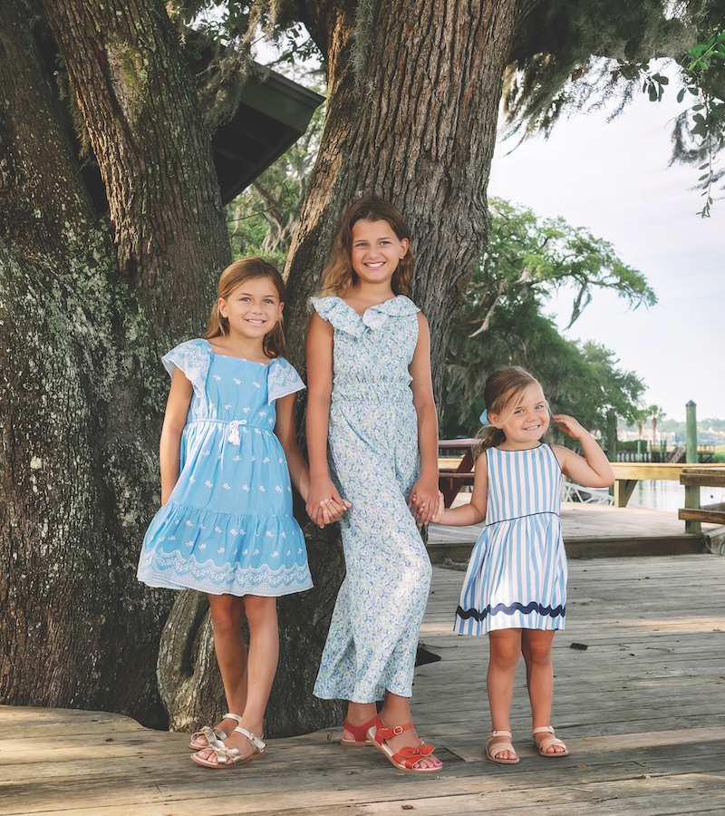 Children's coastal inspired outfits