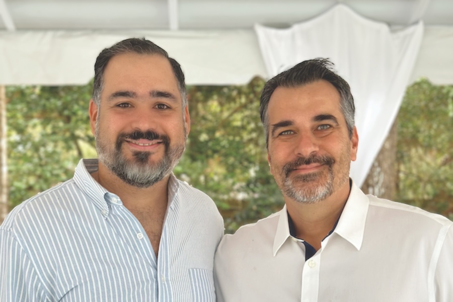 chefs Alberto Llano and Hernan Stutzer