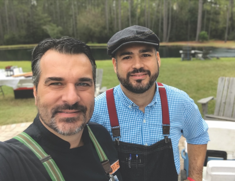Chefs Hernan Stutzer and Alberto Llano