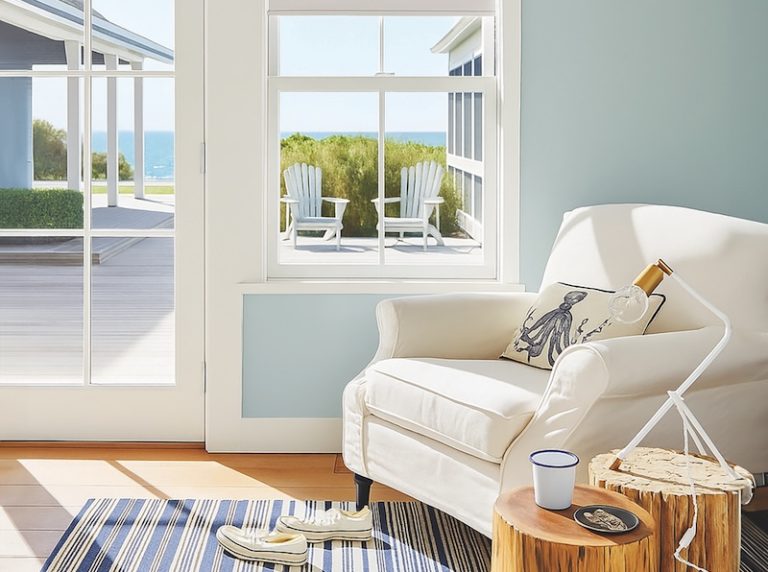 Simple yet coastal and peaceful paint colors