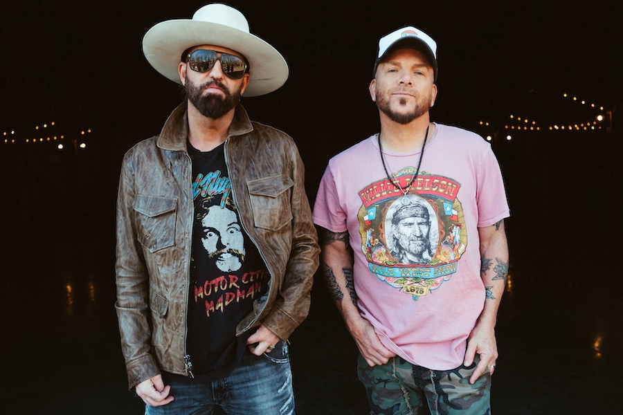 Country duo LOCASH. Photography by Josh Beech