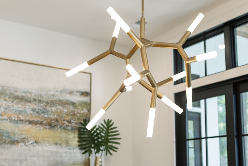 33 Lupine Shoot - Modern and unique chandelier