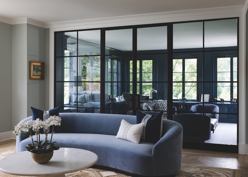 His and her office spaces at home - elegant