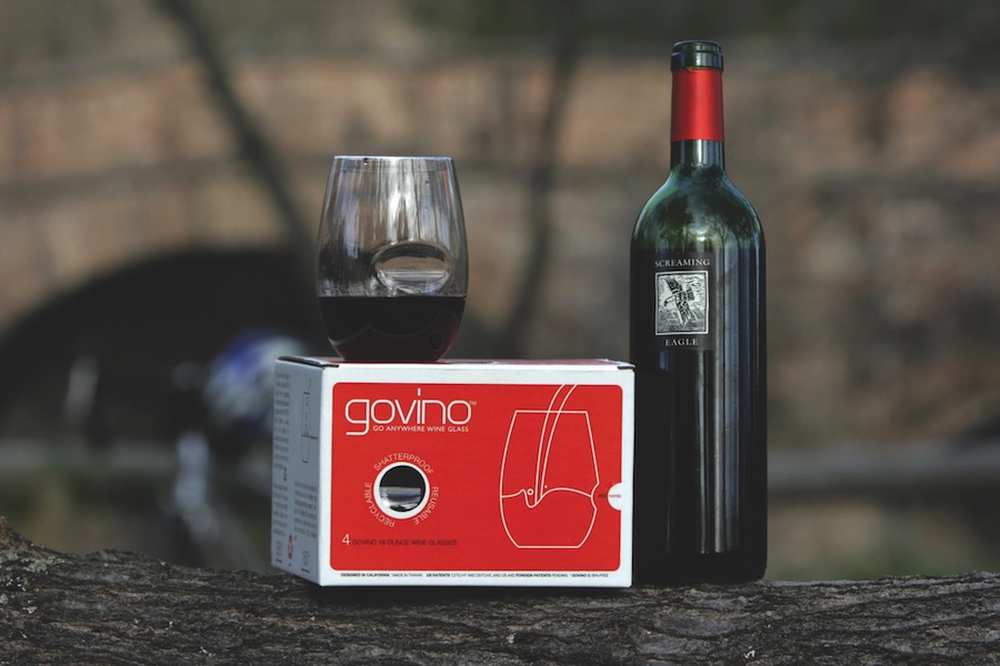 From weekend tailgates to poolside parties, GoVino plasticware goes wherever the fun flows. Grab a 4-pack for $25 at govino.com. Photo: GoVino