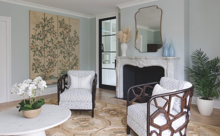Elegant home office space