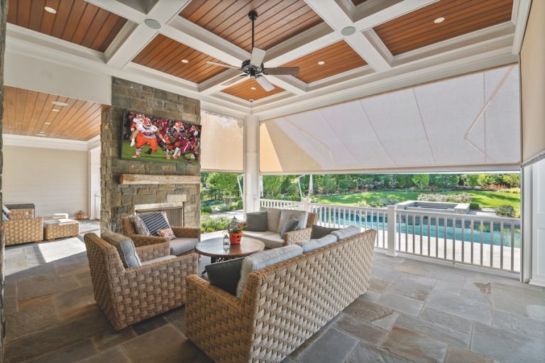privacy screens can bring convenience to an outdoor space