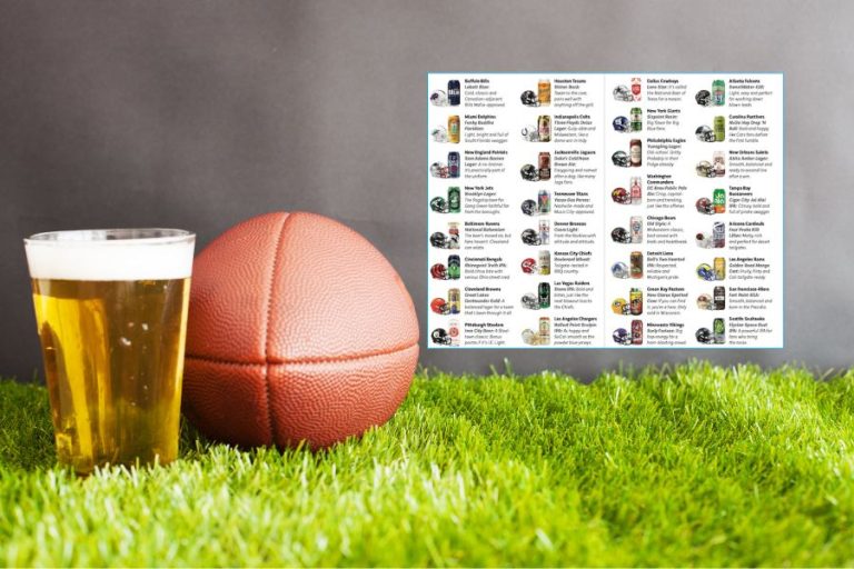 AFC and NFC Beer Chart