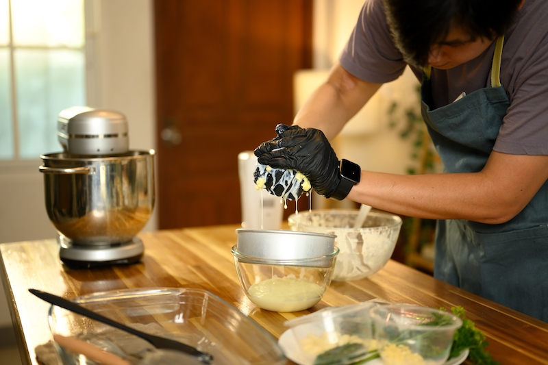 Butter churned fresh, golden and creamy