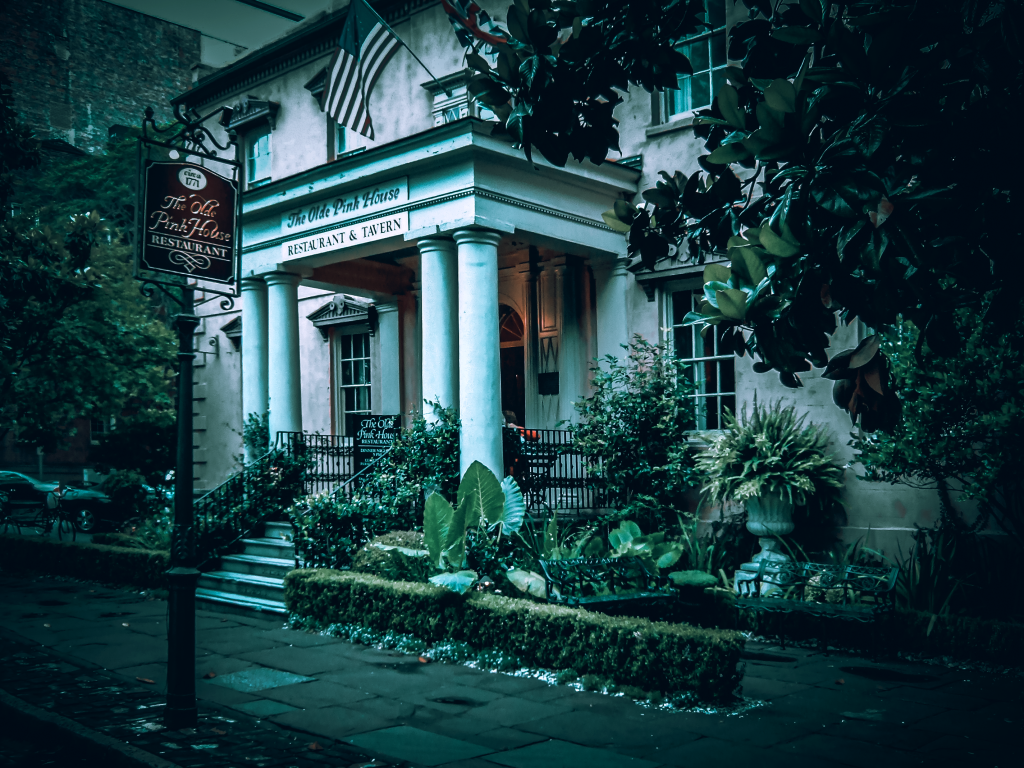 The Olde Pink House in Savannah Georgia