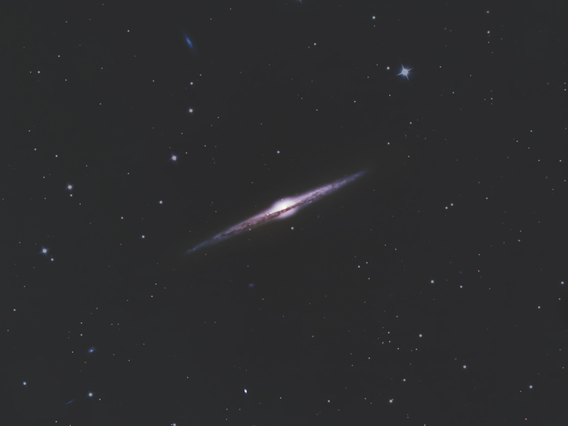 A galaxy on edge, Needle Galaxy-ReProc 2024