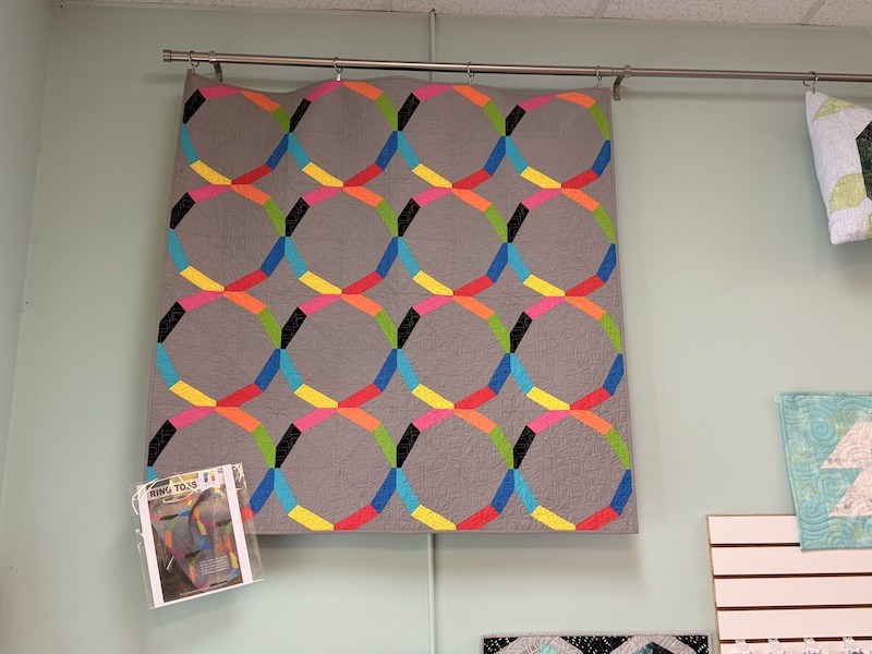Beth Ridder's stitching Island Quilters