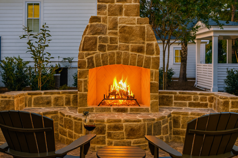 outdoor fire pit