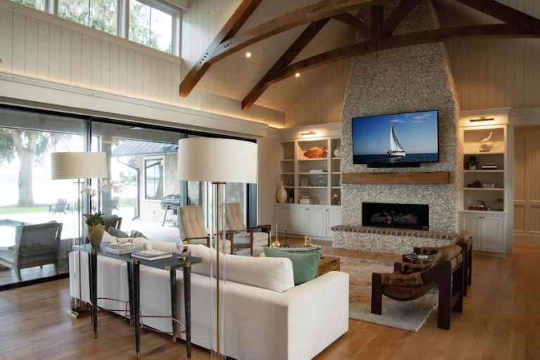 CAV Integrated Home Great Room 2025 designed with smart audio ideas