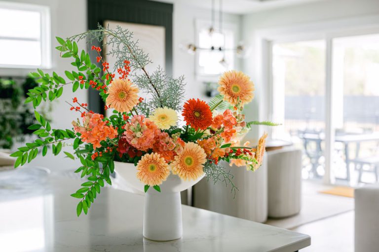 Ikebana inspired floral of the month january 2026