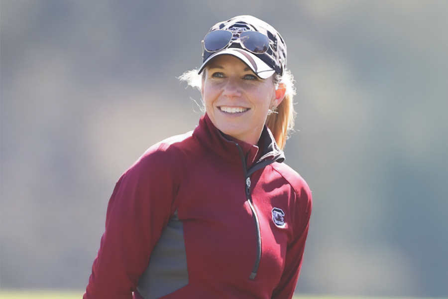 South Carolina women's golf coach Kalen Anderson Darius Rucker Intercollegiate Hilton Head Island March 2026