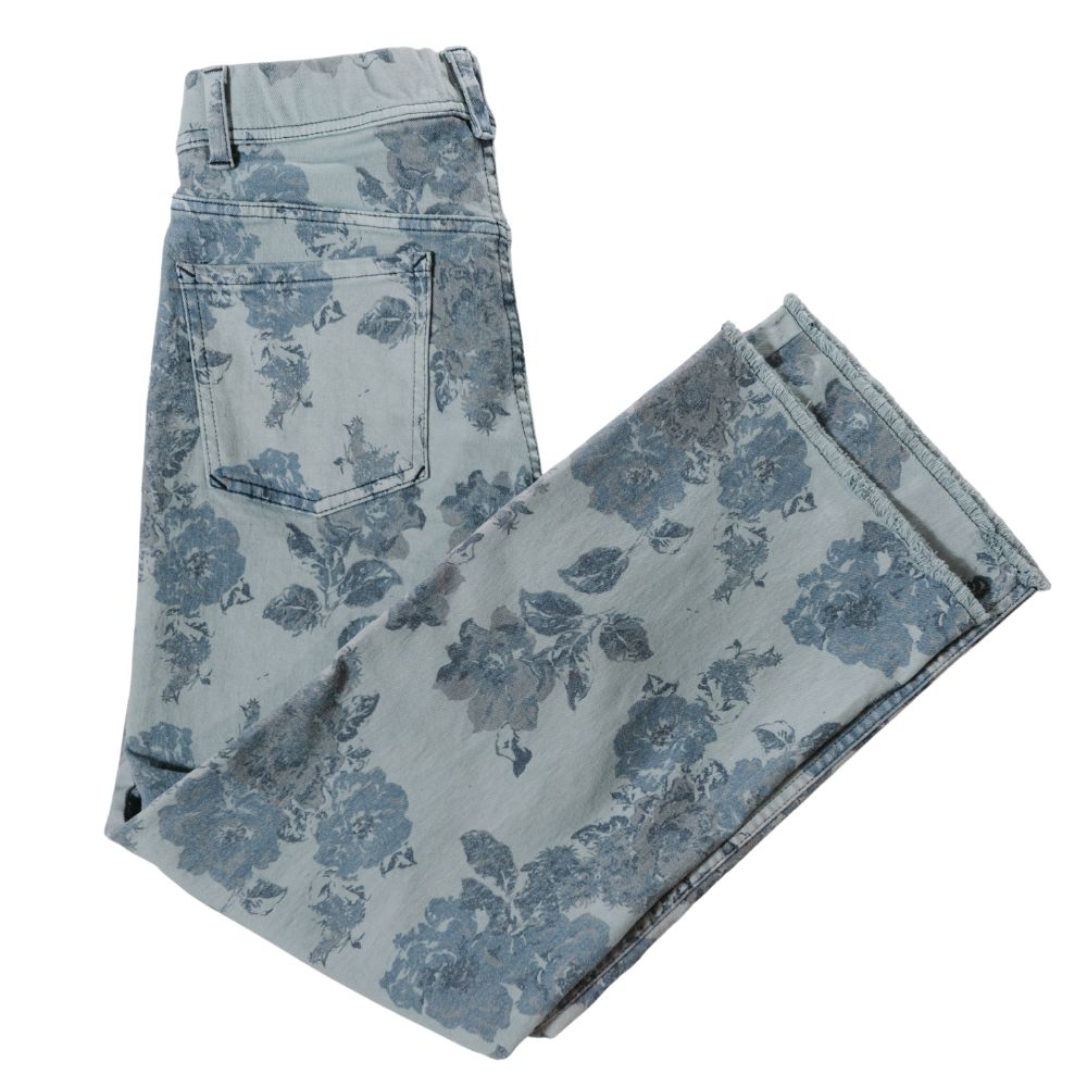These jeans from Outside Hilton Head feature a soft floral print