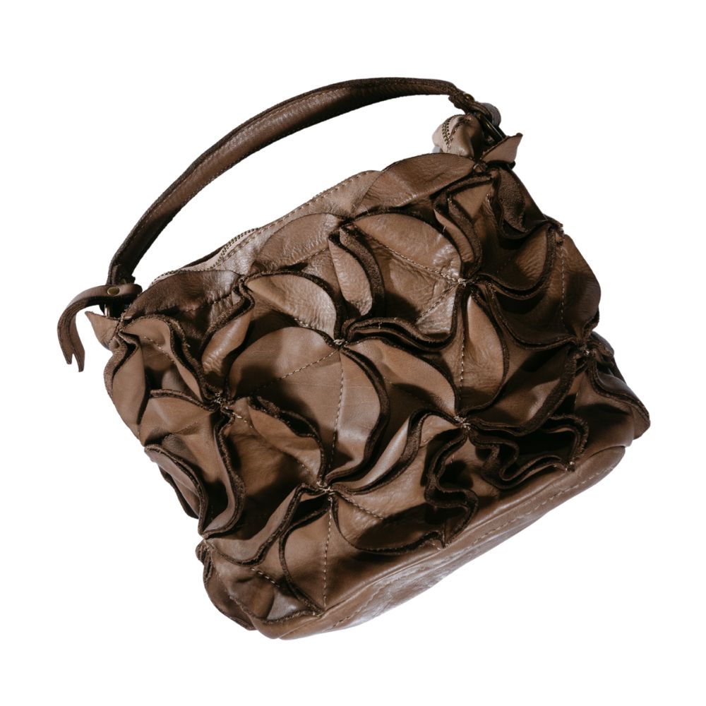 A brown leather handbag from Palmettoes